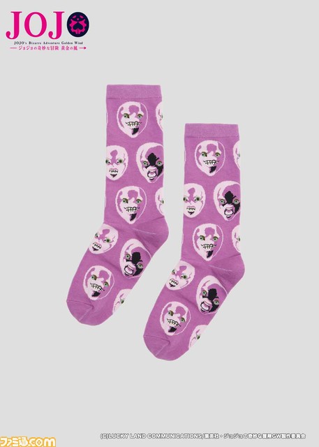 『ジョジョ』メメタァのパーカーやエピタフのソックスが登場。グラニフとのコラボアイテムが11月28日より発売決定