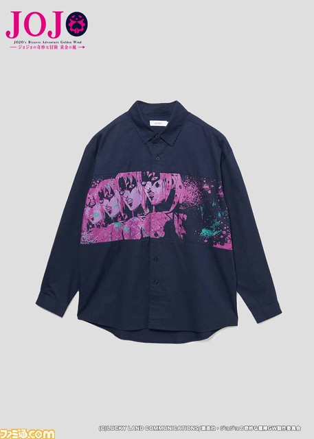 『ジョジョ』メメタァのパーカーやエピタフのソックスが登場。グラニフとのコラボアイテムが11月28日より発売決定