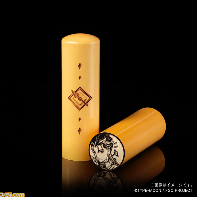 『FGO』と痛印堂のコラボでハンコガチャ“痛印召喚”が登場。第1弾はセイバー、アーチャー、ランサー。クラスアイコンやフォウくんの印鑑ケースも用意