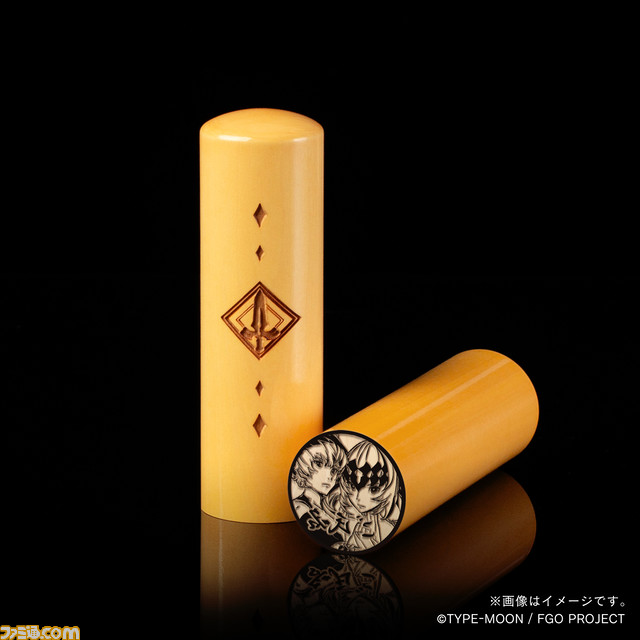 『FGO』と痛印堂のコラボでハンコガチャ“痛印召喚”が登場。第1弾はセイバー、アーチャー、ランサー。クラスアイコンやフォウくんの印鑑ケースも用意