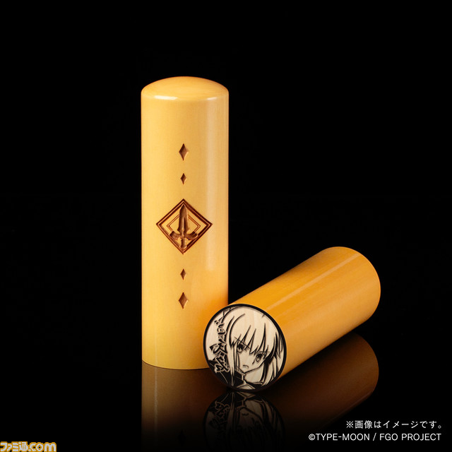 『FGO』と痛印堂のコラボでハンコガチャ“痛印召喚”が登場。第1弾はセイバー、アーチャー、ランサー。クラスアイコンやフォウくんの印鑑ケースも用意
