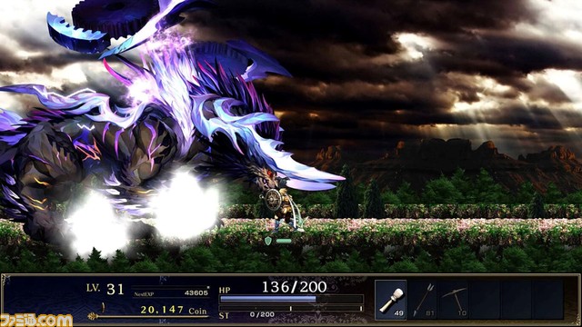 様々な強化要素を駆使して巨大ボスに挑む『ASTLIBRA Revision』Switch版が本日(11/16)発売。時と運命に翻弄される青年の冒険を描いた2DアクションRPG