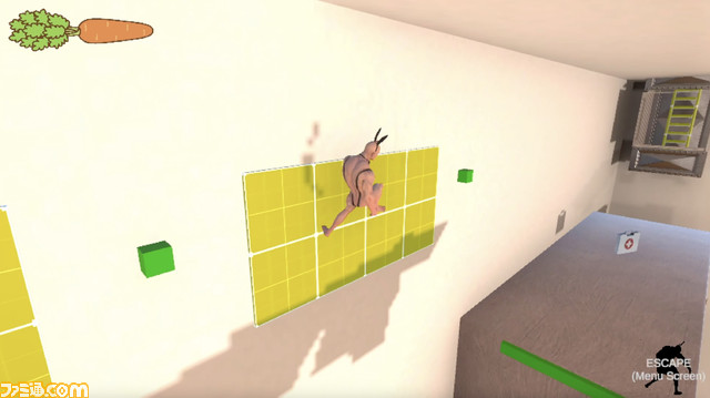 怪しいウサ耳妖精が少女のシェアハウスに潜む『妖精さんのにんじん』2024年1月発売。にんじんを探しているだけなのに発見され次第、即撃たれる箱庭ステルスアクション