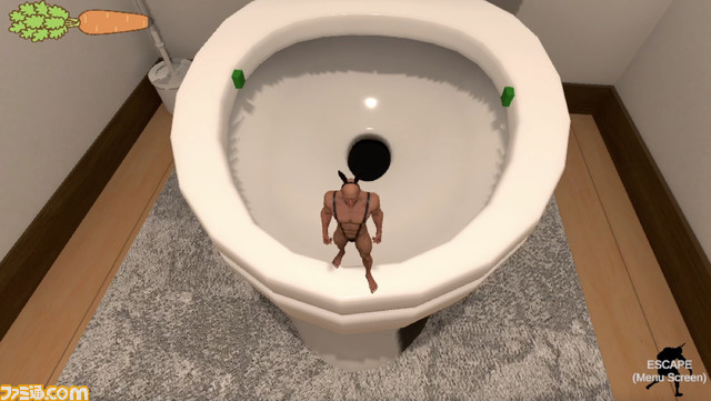 怪しいウサ耳妖精が少女のシェアハウスに潜む『妖精さんのにんじん』2024年1月発売。にんじんを探しているだけなのに発見され次第、即撃たれる箱庭ステルスアクション