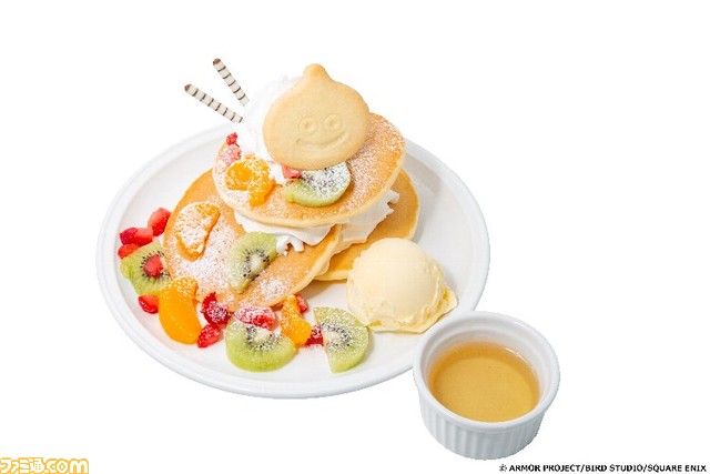 『ドラゴンクエストモンスターズ3』コラボカフェが12月2日から開催。4つの味が楽しめるスライムの四季折々ピザや、禍々しい煉獄峠のマグマソーダなどの世界観をイメージしたコラボメニューが登場