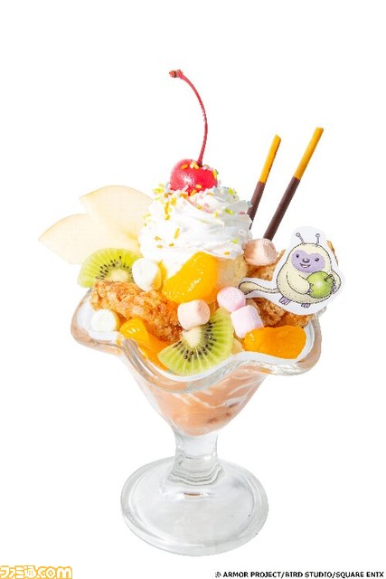 『ドラゴンクエストモンスターズ3』コラボカフェが12月2日から開催。4つの味が楽しめるスライムの四季折々ピザや、禍々しい煉獄峠のマグマソーダなどの世界観をイメージしたコラボメニューが登場