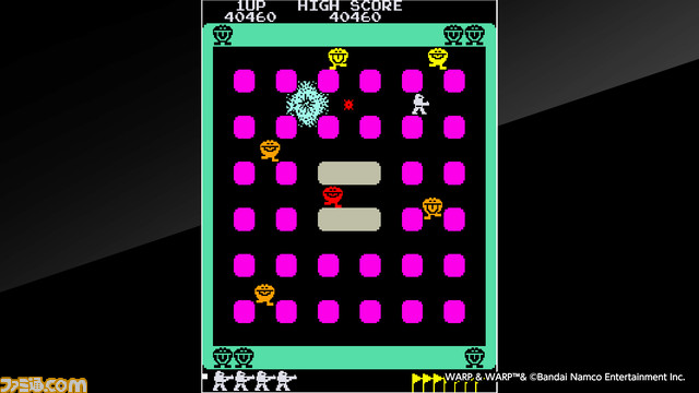 本日配信の『ワープ&ワープ』をたっぷりプレイ! 第157回『俺たちのアケアカ』本日(11月22日)20時00分より生放送!【ファミ通チャンネル】