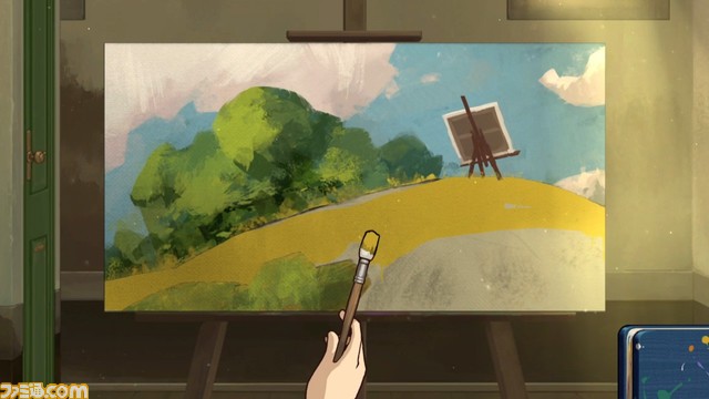 Switch版『Behind the Frame』の“いっせいトライアル”が本日(11/20)より開催。夢を目指す画家が絵を完成させていく謎解きゲームが11月26日まで遊び放題