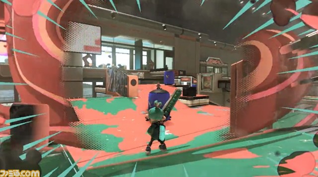 『スプラトゥーン3』新スペシャル“スミナガシート”の詳細判明。着弾点を中心に巨大なインクのシートを展開する妨害系のウェポン