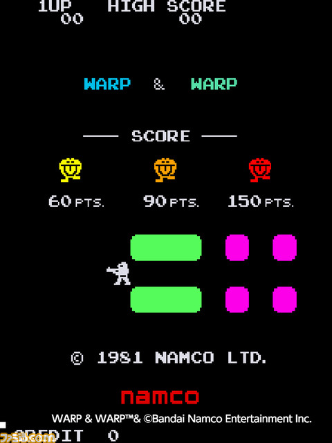 【アケアカ】『ワープ&ワープ』11月22日に配信。銃と時限爆弾、ふたつの世界を行き来しながら戦うアクションゲーム