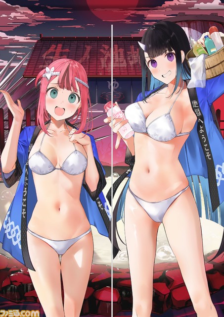 地獄で美少女たちとゴミ掃除『ゴーヘルゴー つきおとしてこ』2024年3月28日発売。従業員たちと絆を深めていくとさまざまなイベントが発生