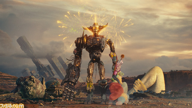 King Gnu×プレイステーションのコラボCMが公開。レベル99の井口理は筋肉モリモリマッチョメン。4人の合体姿も!?