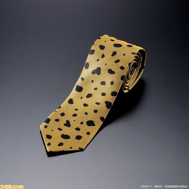 『呪術廻戦』七海建人のネクタイが商品化。唯一無二のデザインを設定に忠実に再現。シルク素材の本格仕様でビジネスシーンはもちろん、カジュアルな場面やパーティーでも使いやすいサイズ感