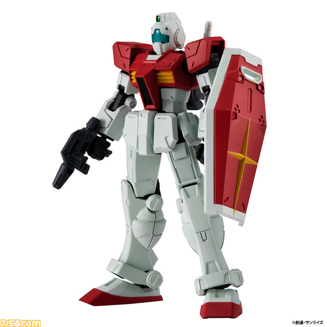 【ガンダム】全高9センチ（90ミリ）フル可動フィギュア“CAPSULE ACTION”シリーズにジムが登場