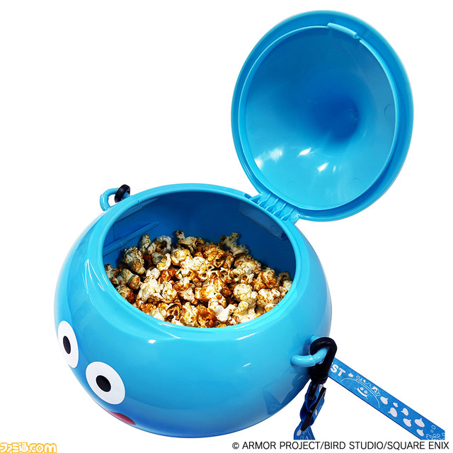 【ドラクエ】スライム型ポップコーンが登場。渋谷パルコにてポップアップストアが開催。人気のモンスターたちをモチーフにしたぬいぐるみや卓上ライトなどが発売