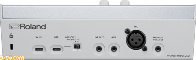 大手オーディオメーカー“ローランド”がゲーミング・オーディオミキサー“BRIDGE CAST”の新色・アイスホワイトを12月2日より発売