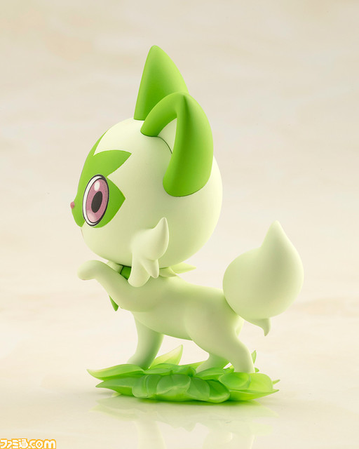 『ポケモンSV』アオイ&ニャオハがフィギュア化。パルデア地方への冒険に一歩踏みだす元気いっぱいなポージングで立体化