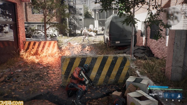 『Project LLL』ディストピアなSFオープンワールドMMOシューターがかっこいい。広大な廃墟で名前も知らない戦友に背中を預ける、古きよきMMORPG的な魅力【G-STAR 2023】