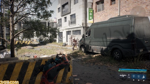 『Project LLL』ディストピアなSFオープンワールドMMOシューターがかっこいい。広大な廃墟で名前も知らない戦友に背中を預ける、古きよきMMORPG的な魅力【G-STAR 2023】