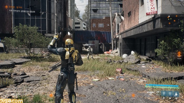 『Project LLL』ディストピアなSFオープンワールドMMOシューターがかっこいい。広大な廃墟で名前も知らない戦友に背中を預ける、古きよきMMORPG的な魅力【G-STAR 2023】