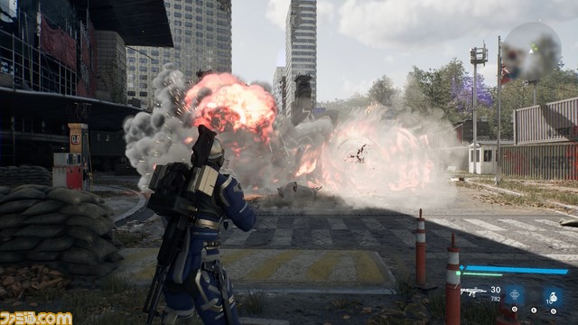 『Project LLL』ディストピアなSFオープンワールドMMOシューターがかっこいい。広大な廃墟で名前も知らない戦友に背中を預ける、古きよきMMORPG的な魅力【G-STAR 2023】