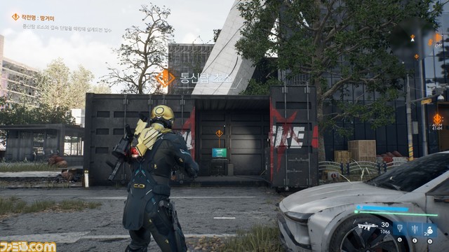 『Project LLL』ディストピアなSFオープンワールドMMOシューターがかっこいい。広大な廃墟で名前も知らない戦友に背中を預ける、古きよきMMORPG的な魅力【G-STAR 2023】