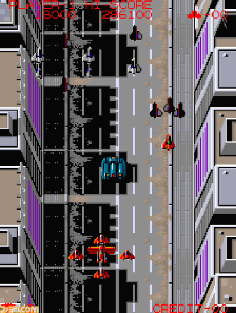 【アケアカ】『スクランブルフォーメーション』Switch/PS4で11月30日配信。1986年当時の東京のを舞台にしたシューティングゲーム