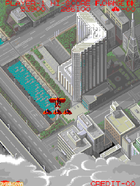 【アケアカ】『スクランブルフォーメーション』Switch/PS4で11月30日配信。1986年当時の東京のを舞台にしたシューティングゲーム