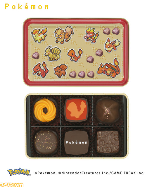 『ポケモン』バレンタインチョコが12月26日よりメリーチョコレートで予約開始。タイプ、伝説、カラーをコンセプトにした全8商品が登場