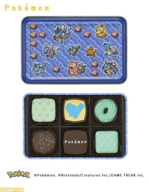 『ポケモン』バレンタインチョコが12月26日よりメリーチョコレートで予約開始。タイプ、伝説、カラーをコンセプトにした全8商品が登場