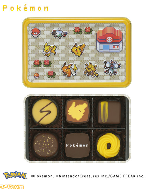 『ポケモン』バレンタインチョコが12月26日よりメリーチョコレートで予約開始。タイプ、伝説、カラーをコンセプトにした全8商品が登場