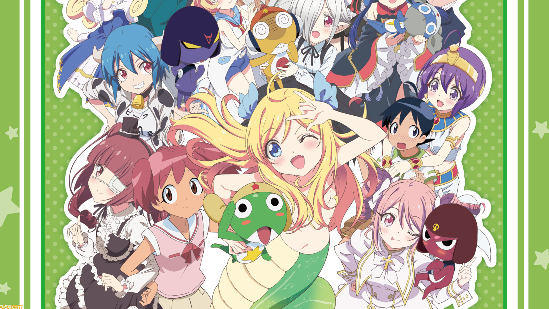 ケロロ軍曹×邪神ちゃんドロップキック クルル曹長&ベルセポネ2世