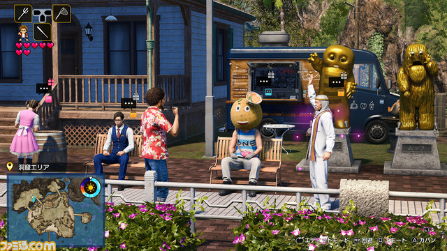 『龍が如く8』ガチャピン・ムックといっしょに最大級プレイスポット“ドンドコ島”を復興! 『スパイクアウト』登場、ハン・ジュンギのカラオケ曲など、遊びのボリュームは過去最大規模