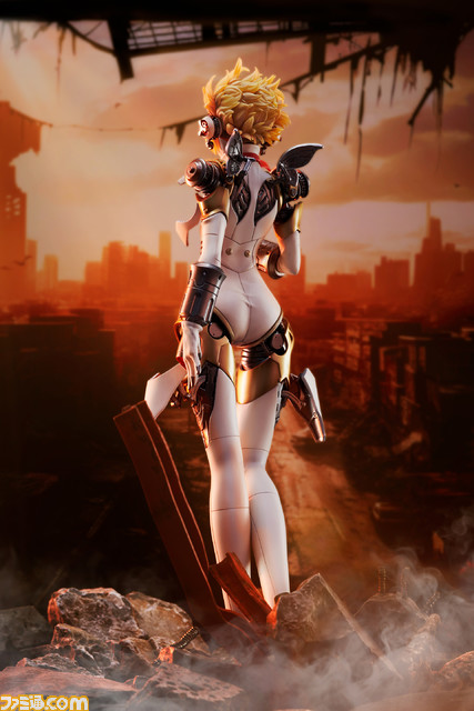 『P4U2』アイギスフィギュアは圧巻のクオリティー。LED発光ギミック、『とんスキ』雅氏による設定画など、細部に詰まったこだわりを訊く