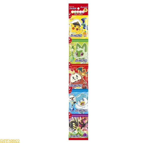 『ポケモン』六英雄のシール入りウエハースチョコ、ラムネが発売。ガラルファイヤーや黒いレックウザなど全24種類