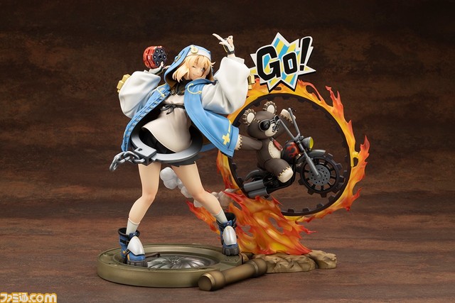 『ギルティギア ストライヴ』ブリジットのフィギュアが予約開始。覚醒必殺技“帰ってきたキルマシーン”をド派手に再現