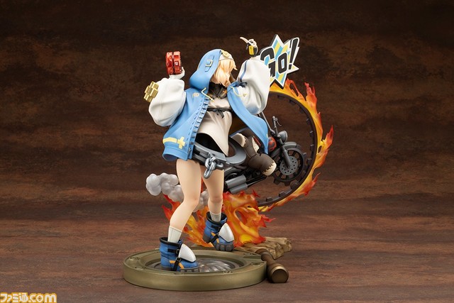 『ギルティギア ストライヴ』ブリジットのフィギュアが予約開始。覚醒必殺技“帰ってきたキルマシーン”をド派手に再現