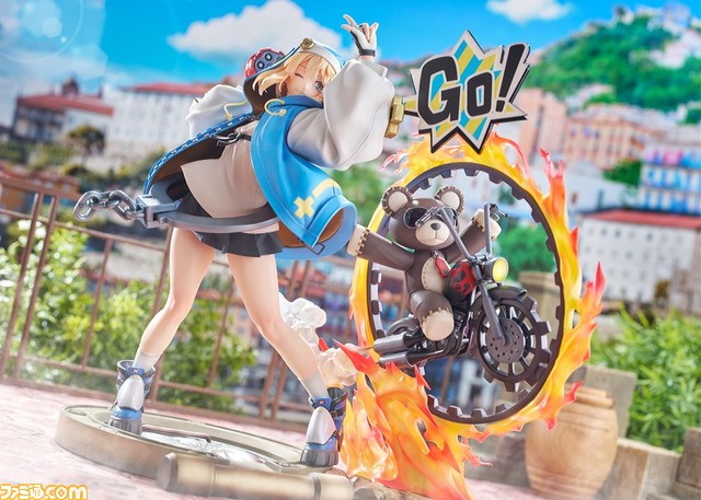 『ギルティギア ストライヴ』ブリジットのフィギュアが予約開始。覚醒必殺技“帰ってきたキルマシーン”をド派手に再現