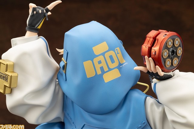 『ギルティギア ストライヴ』ブリジットのフィギュアが予約開始。覚醒必殺技“帰ってきたキルマシーン”をド派手に再現