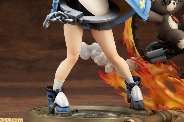 『ギルティギア ストライヴ』ブリジットのフィギュアが予約開始。覚醒必殺技“帰ってきたキルマシーン”をド派手に再現