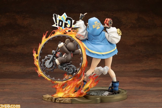『ギルティギア ストライヴ』ブリジットのフィギュアが予約開始。覚醒必殺技“帰ってきたキルマシーン”をド派手に再現