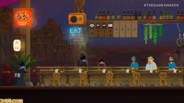 『デイヴ・ザ・ダイバー』寿司屋経営ゲームがクトゥルフ釣りゲー『DREDGE』とコラボ。無料DLCが12月15日リリース【The Game Awards 2023】