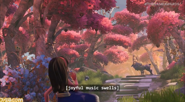 手話を題材にしたミュージカルアニメ映画風ゲーム『Harmonium』発表。音が見える不思議な世界を聴覚障がい者の女の子が冒険する【The Game Awards 2023】