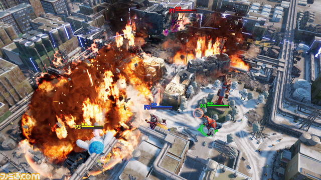 【無料】『GIGABASH』PC版がEpic Gamesストアで配布。巨大ヒーローと大怪獣がハチャメチャの大乱闘