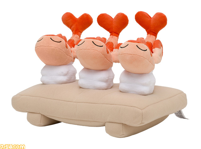 【ポケモン】“いっちょうあがり”がぬいぐるみ化! シャリタツ(とヘイラッシャ)メインのグッズシリーズ“だいスシ!シャリタツづくし”が発表