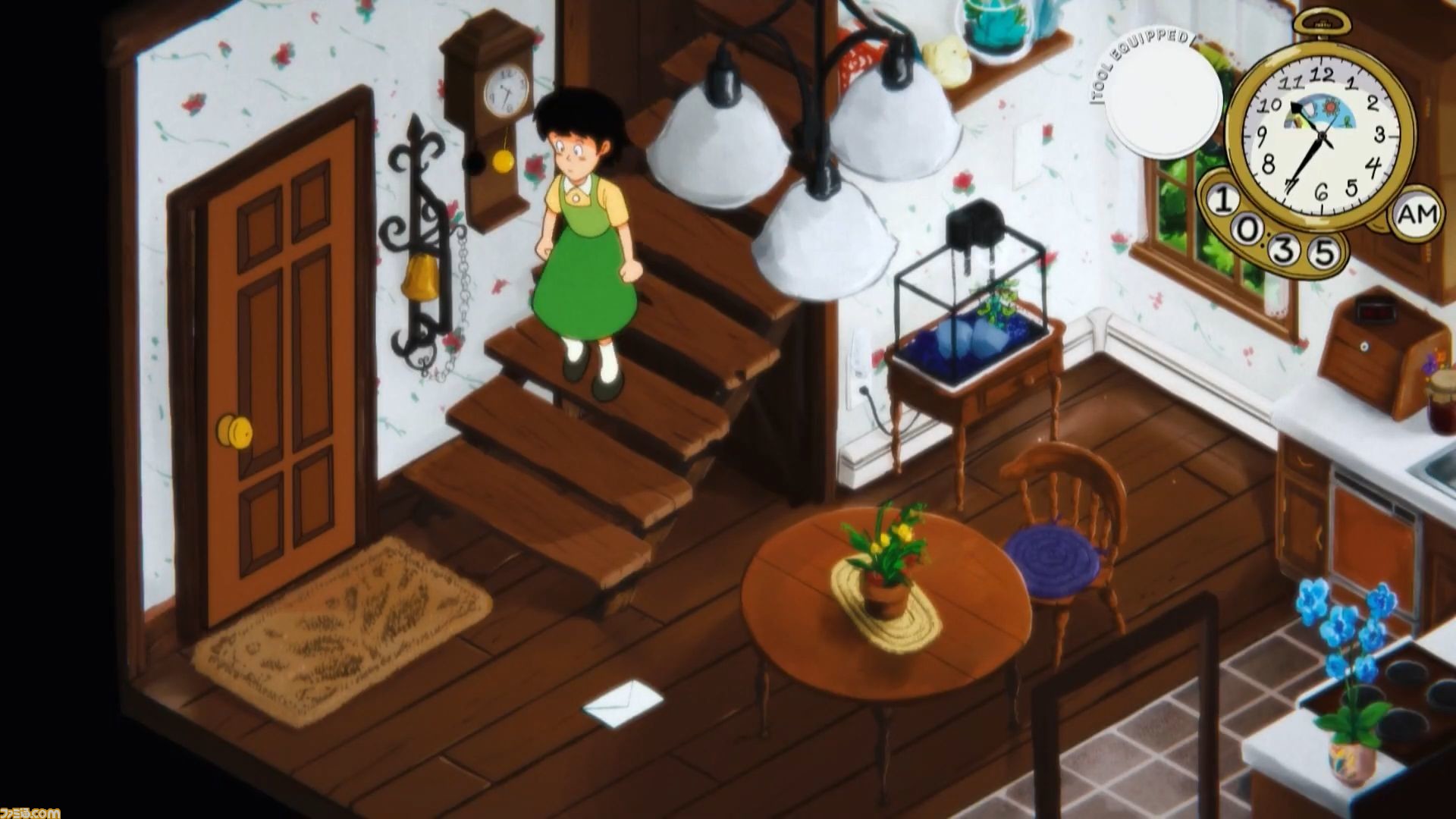 レトロセルアニメ風アドベンチャーゲーム『Vivarium』の レトロセルアニメ風アドベンチャーゲーム『Vivarium』の