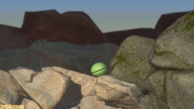 メロン男が跳ねる高難易度登山ゲー『Peeking at the Peak』が12月15日にSteamで配信。サザエさんのOPを彷彿とさせる飛び出しかたがツボ