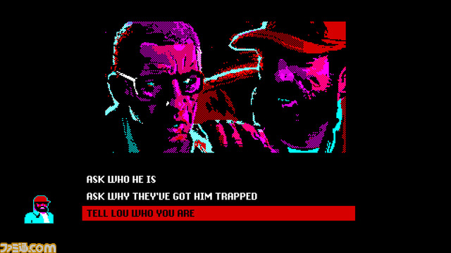 【Steam】潜入捜査ビジュアルノベル『Bahnsen Knights』が12月15日リリース。暗いリアル調のドット絵と小説のような文章の重厚な世界観に注目