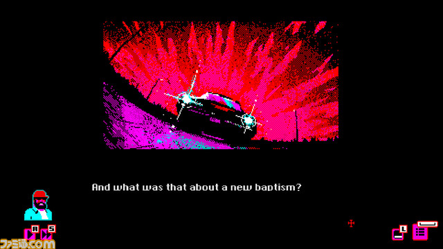 【Steam】潜入捜査ビジュアルノベル『Bahnsen Knights』が12月15日リリース。暗いリアル調のドット絵と小説のような文章の重厚な世界観に注目