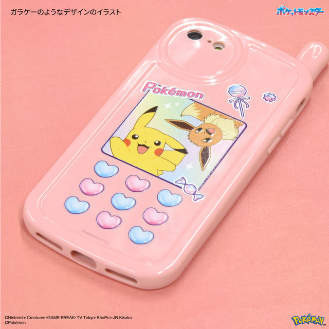 『ポケモン』ガラケー風iPhoneケースが登場。対応機種は8/7/SE（第3世代/第2世代）。ピカチュウ&イーブイ、エーフィ&ブラッキーの全2種